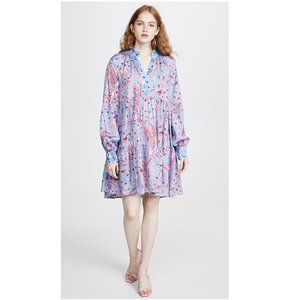 Stine Goya Jasmine Baby Doll Dress - Jungle Scene Pink NWT